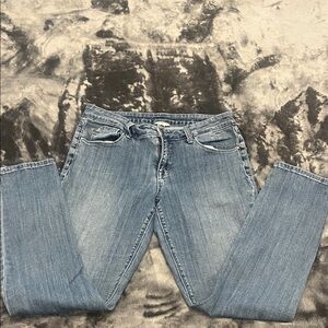 Laurie Felt Light Blue Straight Leg Jeans